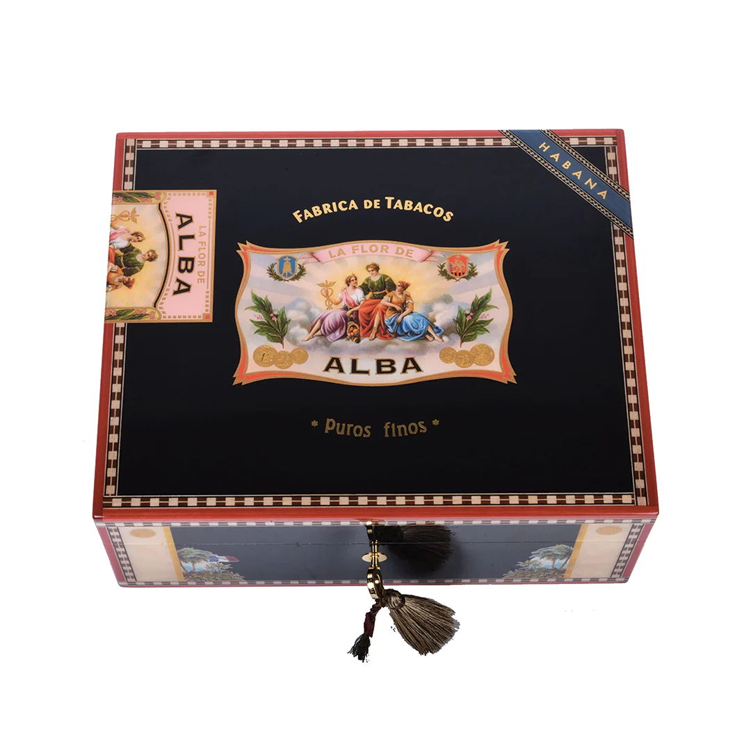 Elie Bleu Flor de Alba Black -  75 Count Humidor - Image 3