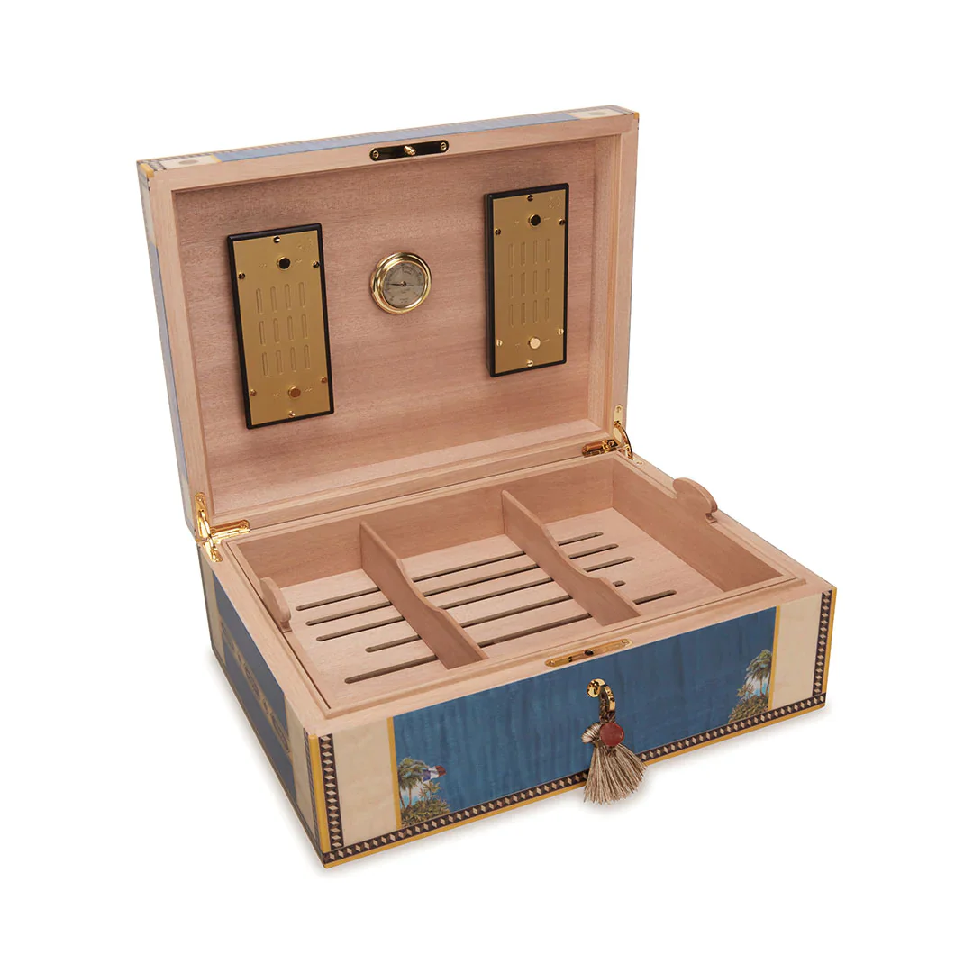 Elie Bleu Flor de Alba Blue -  200 Count Humidor - Image 2