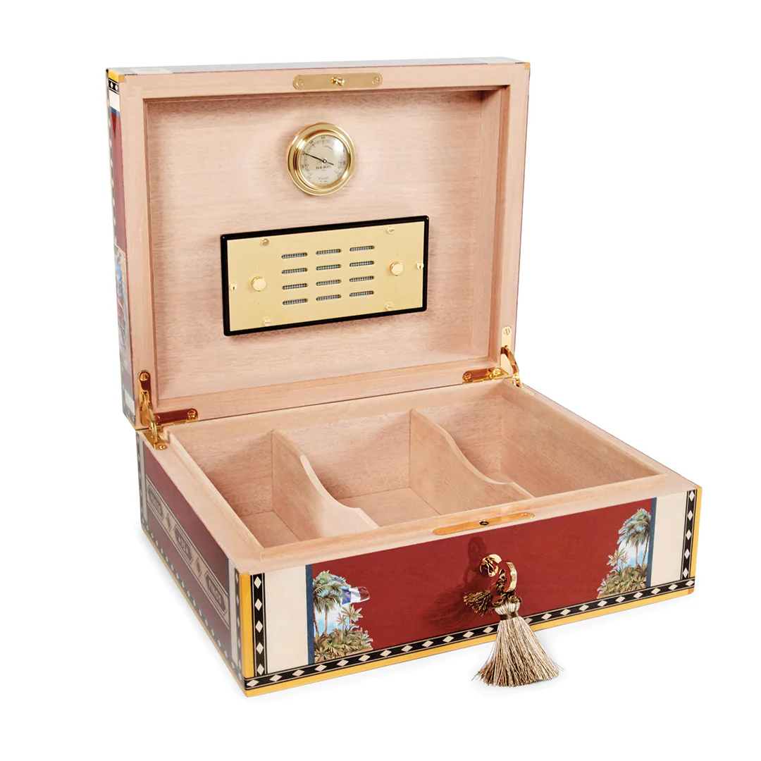 Elie Bleu Flor de Alba Red -  75 Count Humidor - Image 2