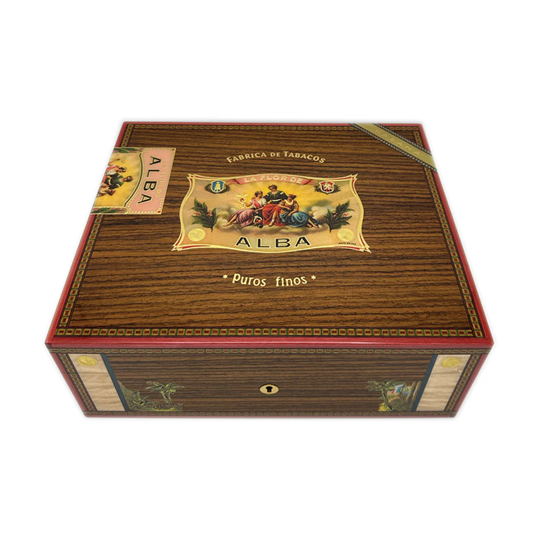 Elie Bleu Flor de Alba Rosewood -  75 Count Humidor - Image 2