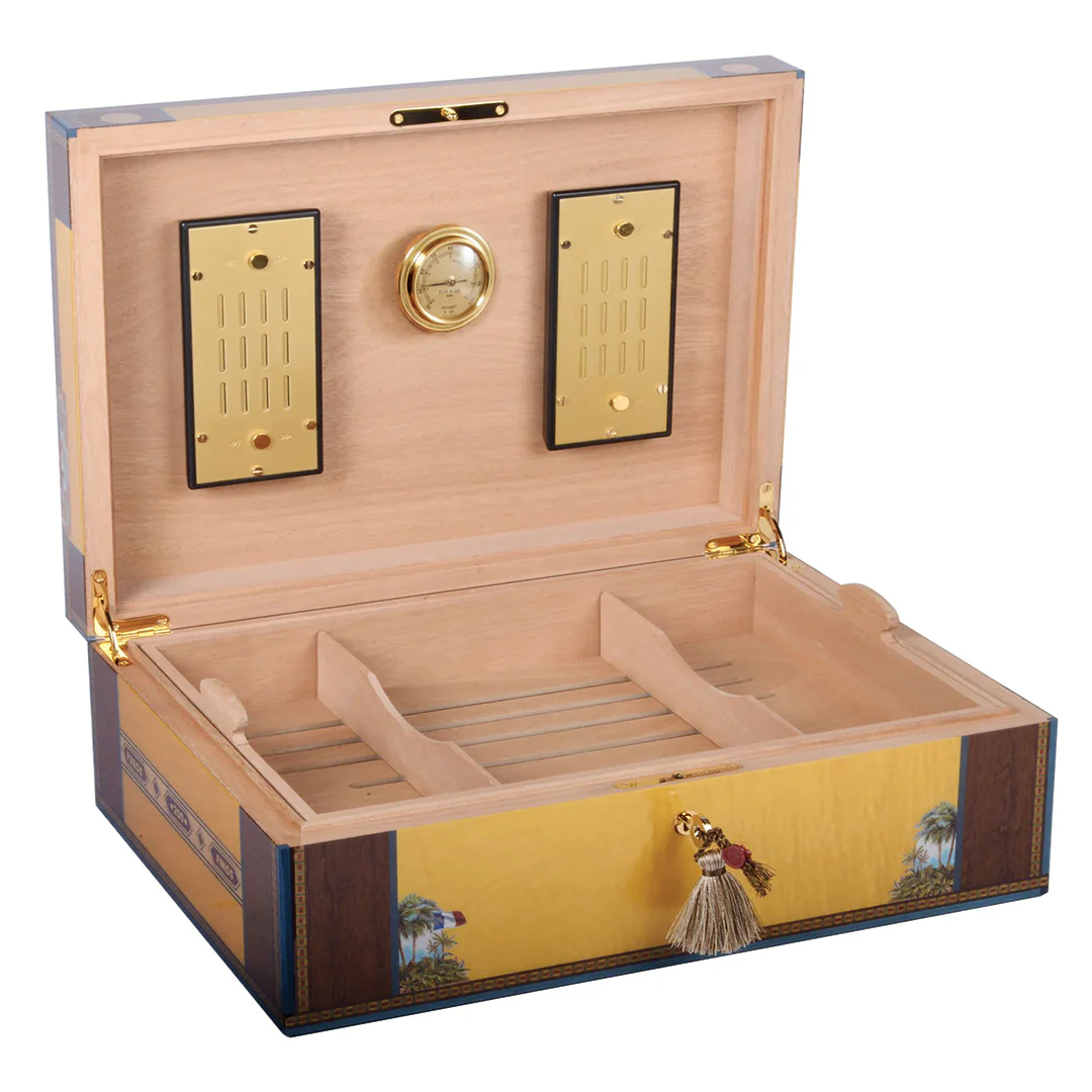 Elie Bleu Flor de Alba Yellow -  200 Count Humidor - Image 2