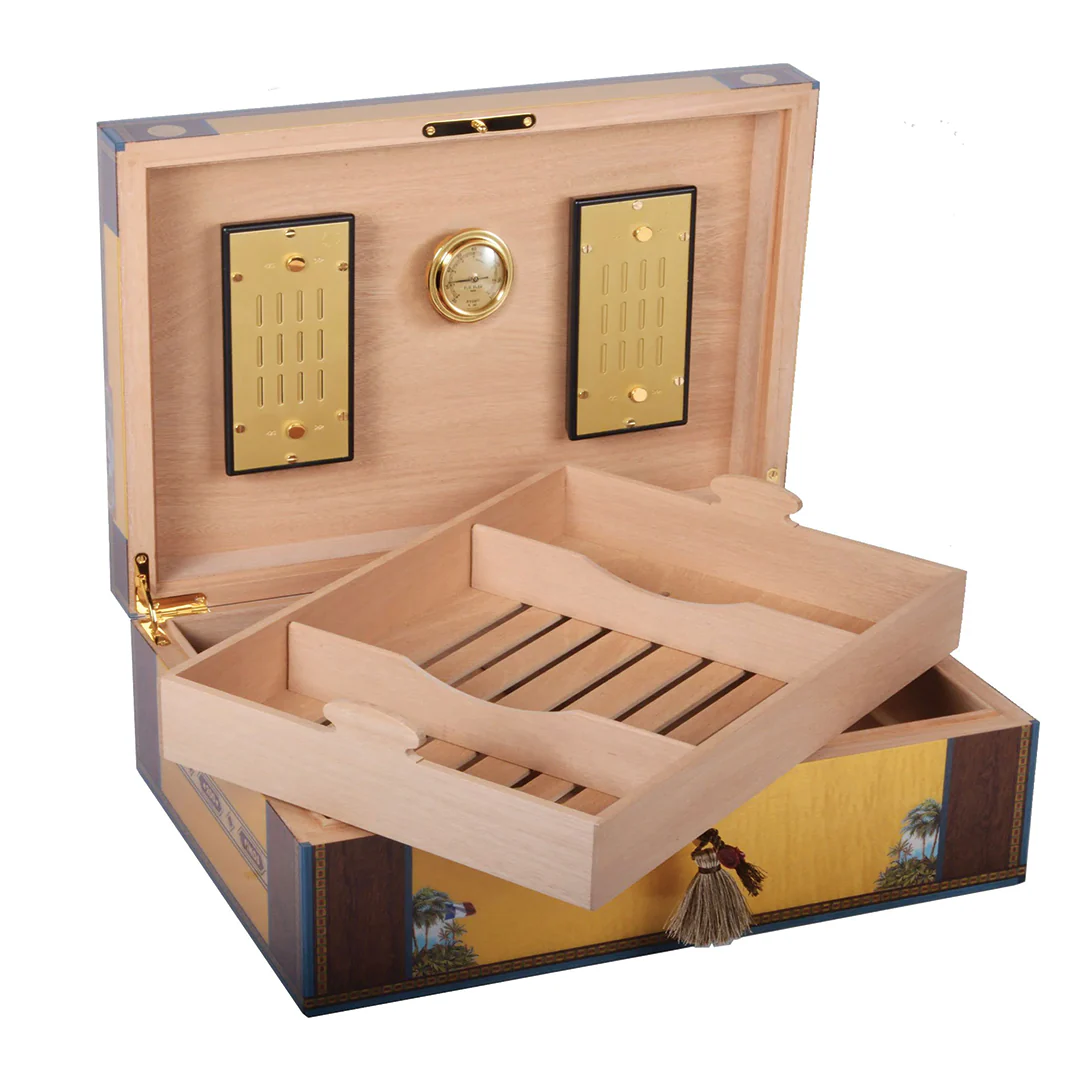 Elie Bleu Flor de Alba Yellow -  200 Count Humidor - Image 3