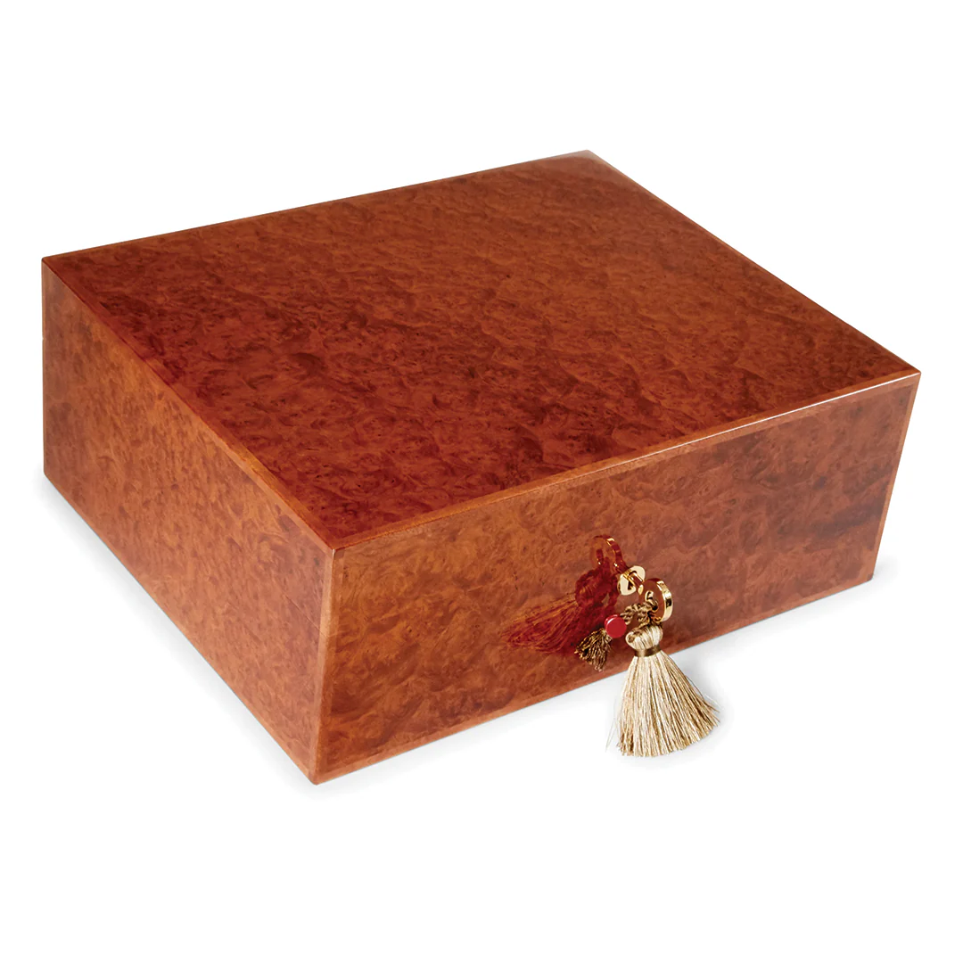 Elie Bleu Loupe D'Amboine - 75 Count Humidor