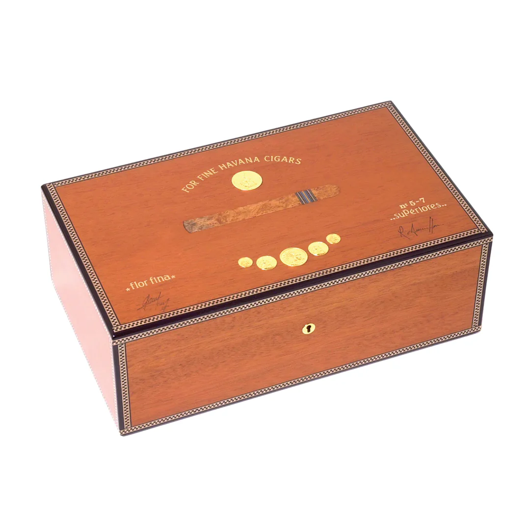 Elie Bleu Medals Mahogany - 120 Count Humidor