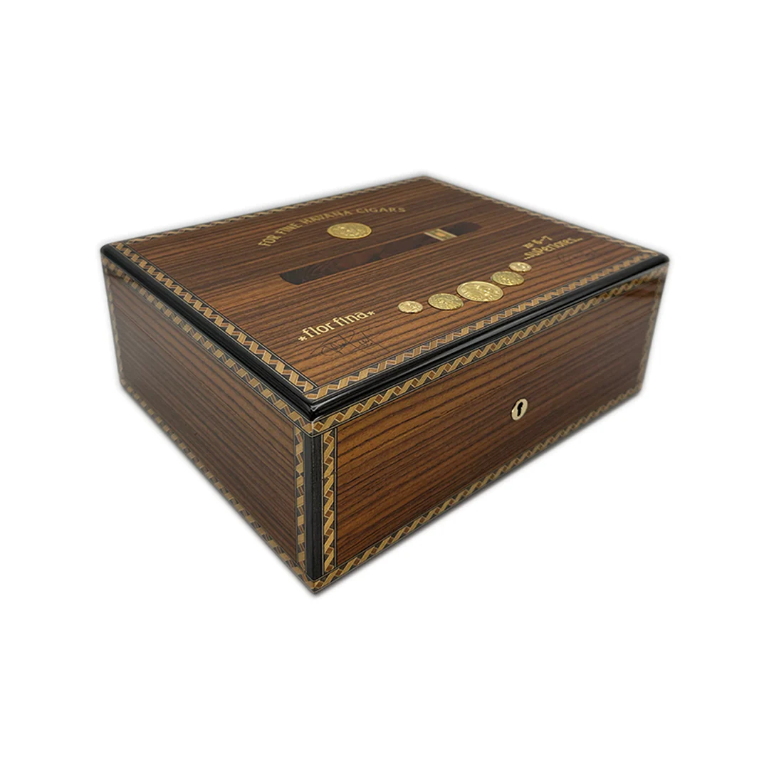 Elie Bleu Medals Rosewood - 75 Count Humidor - Image 6