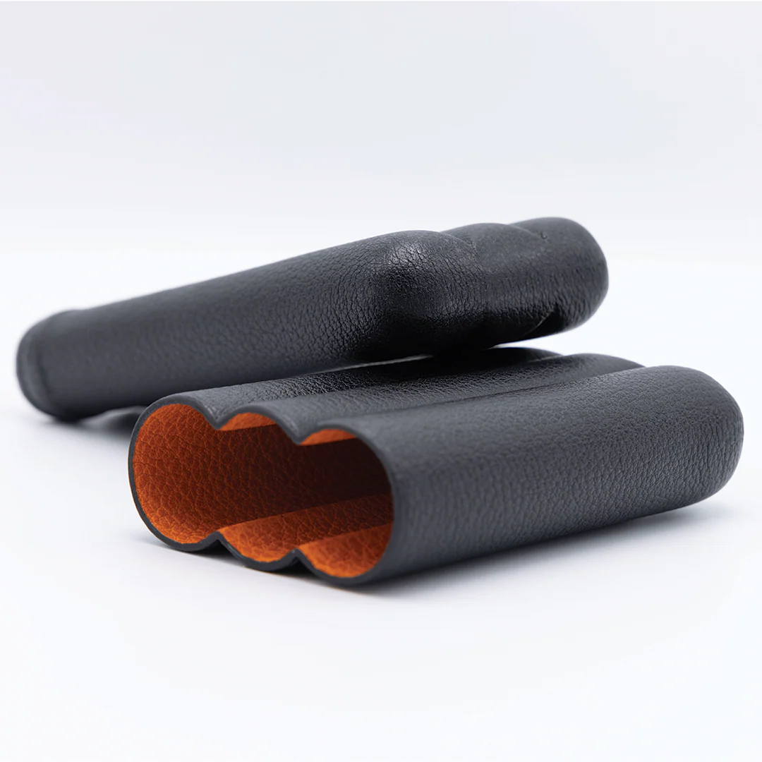 Fallon Black Leather Cigar Case - Image 4