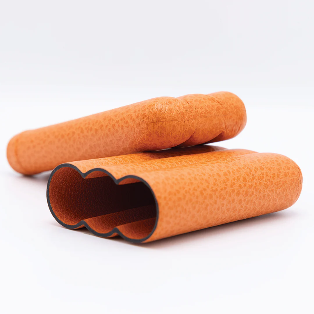 Fallon Orange Cigar Case - Image 4