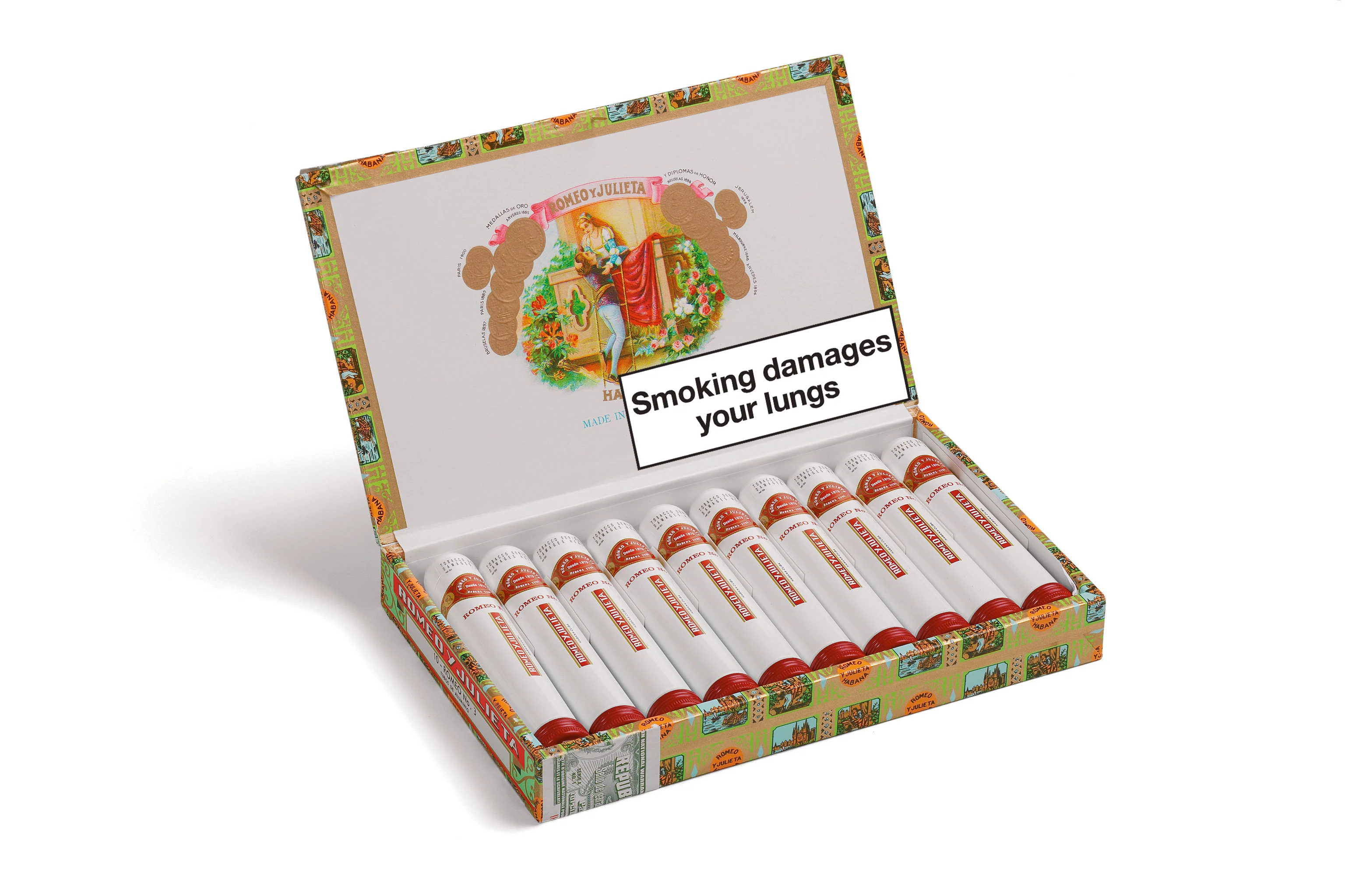 Romeo Y Julieta No. 3 Tubos - Image 2