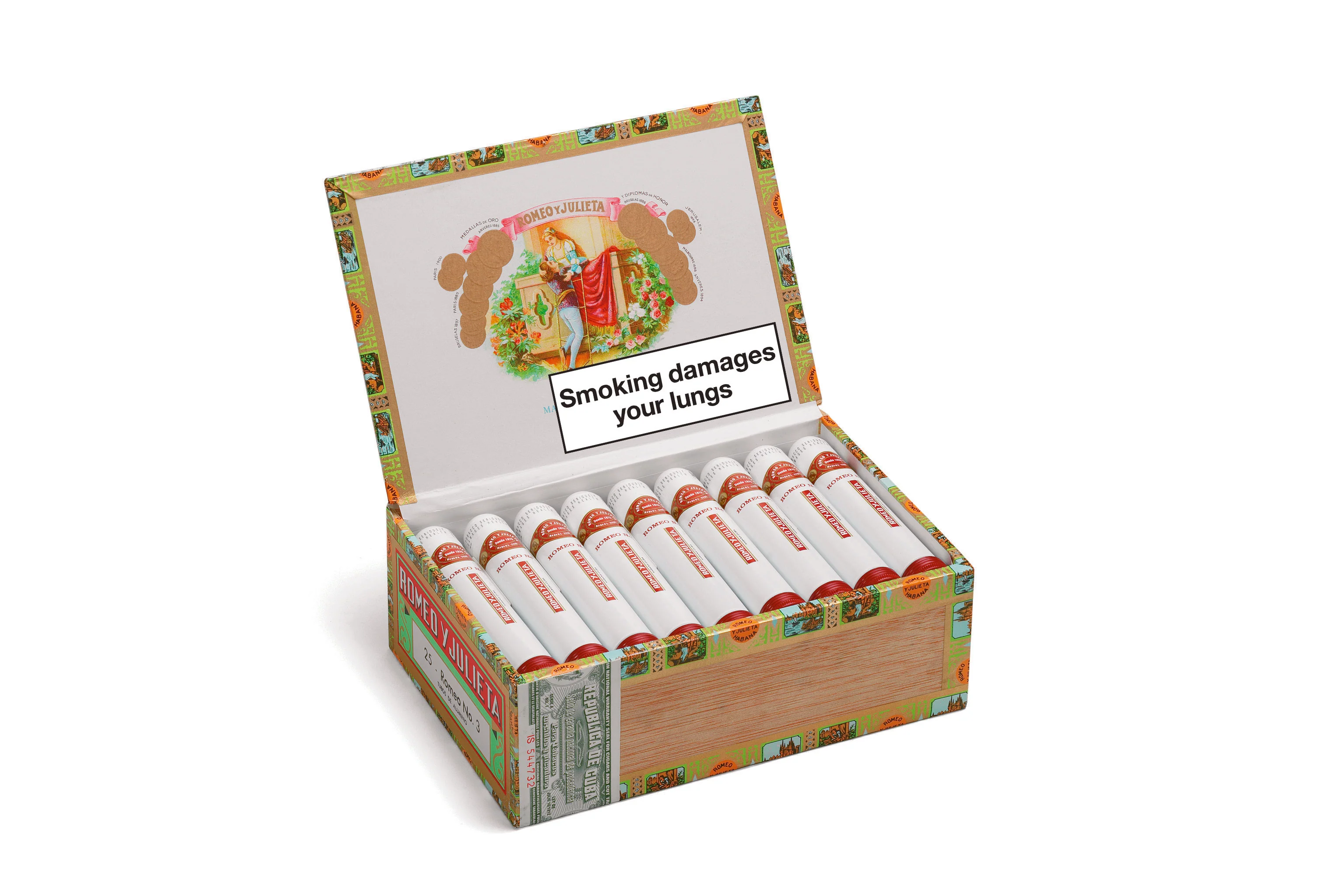 Romeo Y Julieta No. 3 Tubos - Image 3