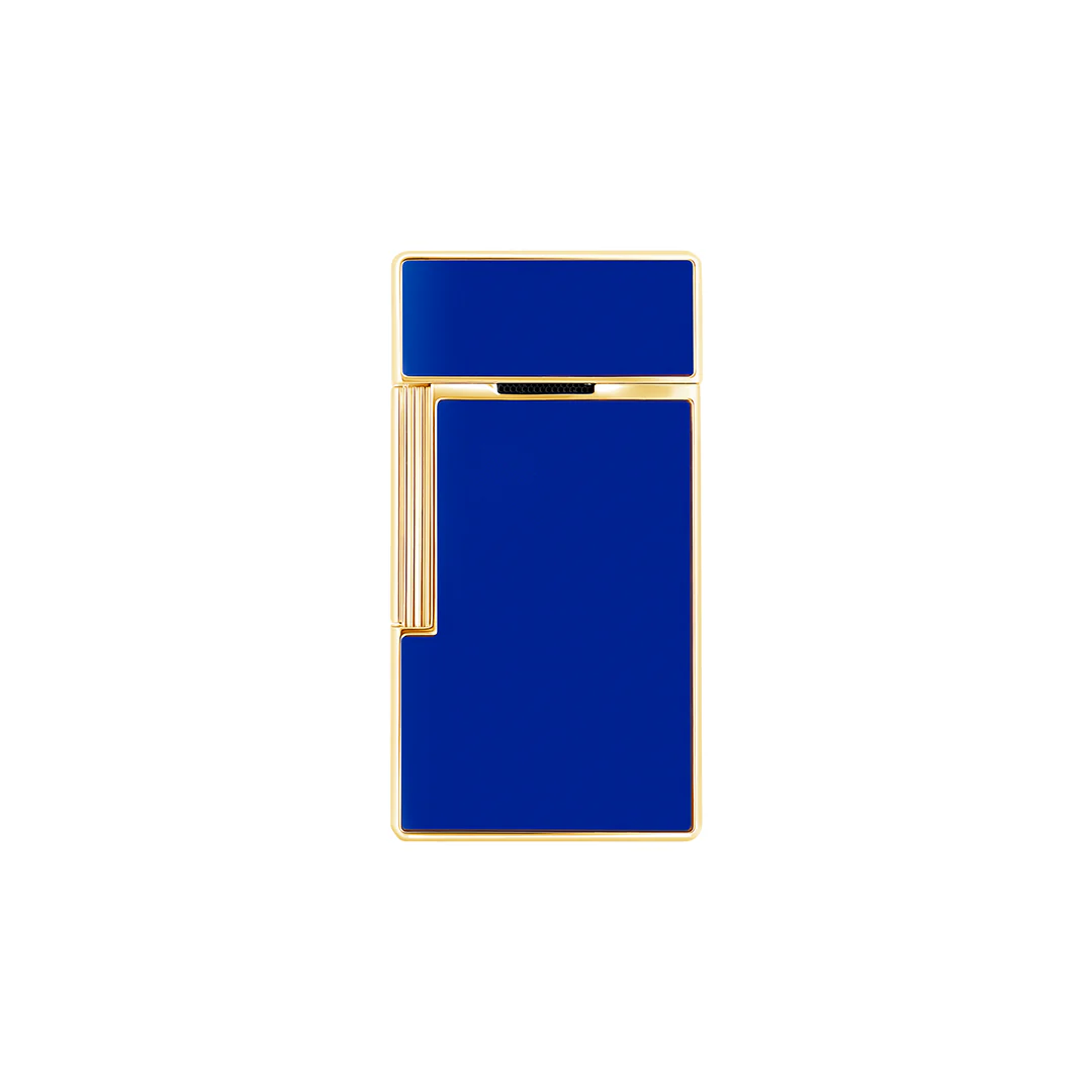 S.T. Dupont Lacquered Indigo Blue Biggy Lighter - Image 4