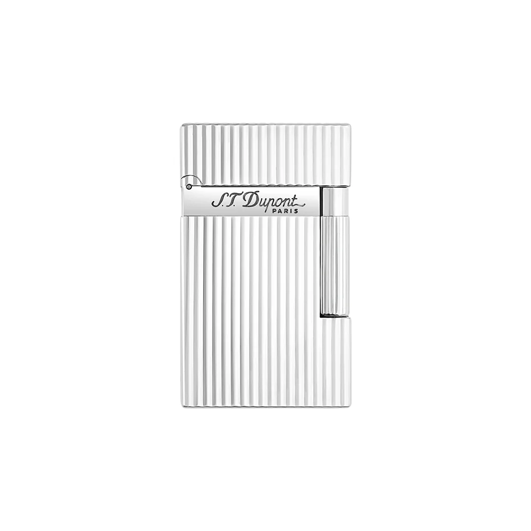 S.T. Dupont Ligne 2 Silver Vertical Lines - Image 3