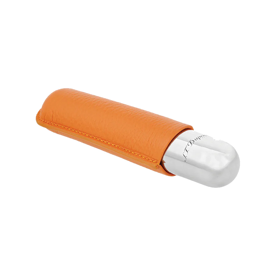 S.T. Dupont Orange Grain 1 Cigar Case - Image 3