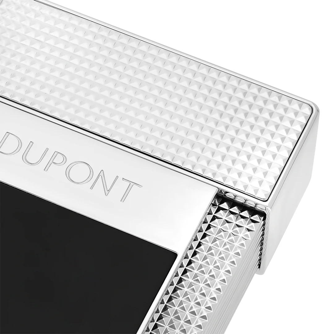S.T. Dupont Table Lighter Silver - Image 3