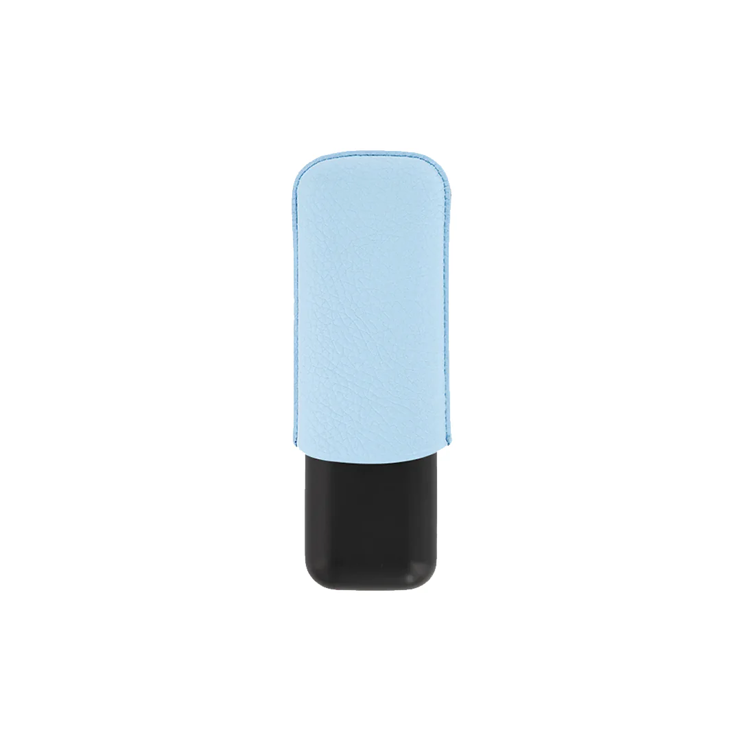 S.T. Dupont Turquoise Grain & Matt Black 2 Cigar Case - Image 4